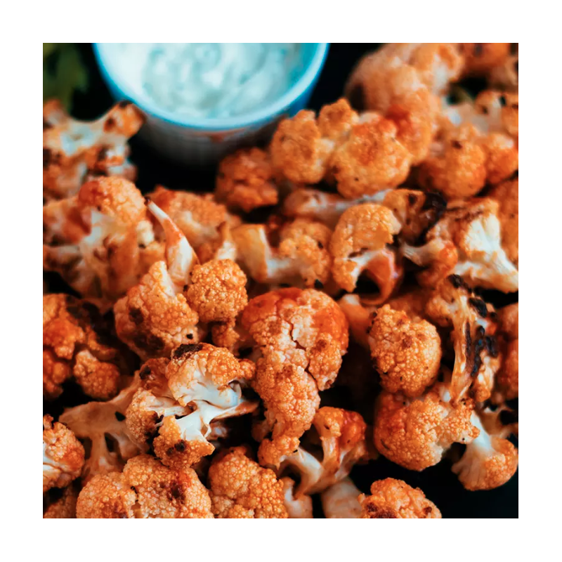 Roasted Buffalo Cauliflower