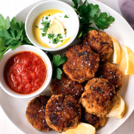 Mediterranean Fish Cakes
