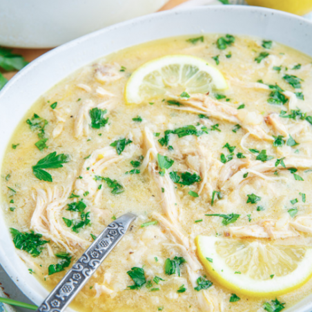 Greek Lemon Chicken Soup