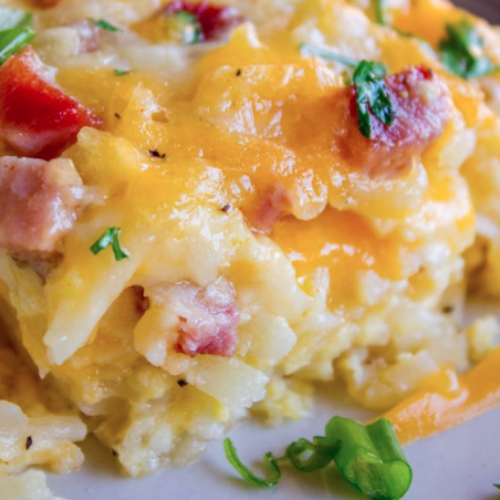 Ham & Cheese Brunch Casserole