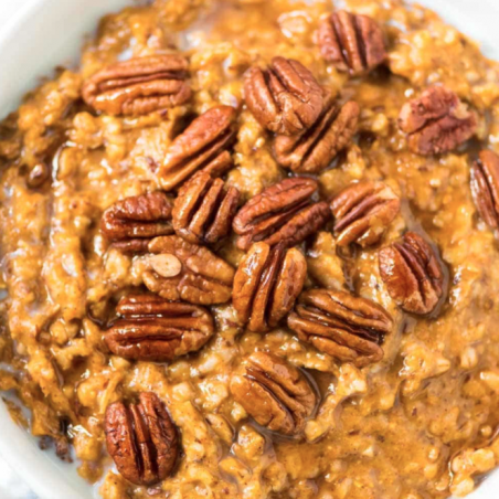 Maple Pumpkin Steel Cut Oats