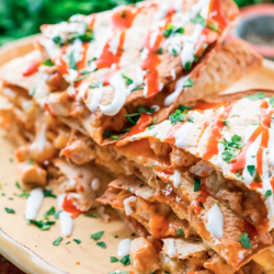 Buffalo Chicken Quesadilla