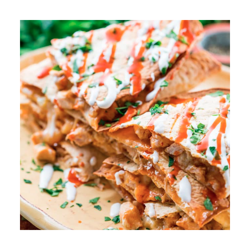 Buffalo Chicken Quesadilla