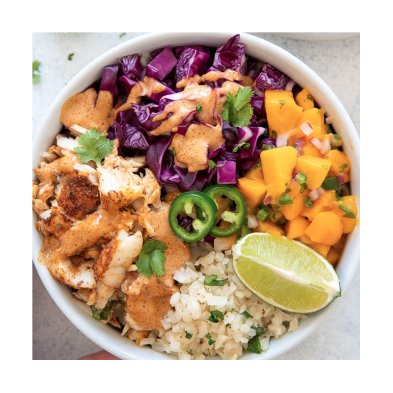 Fish Taco Bowl Fish Taco Bowl