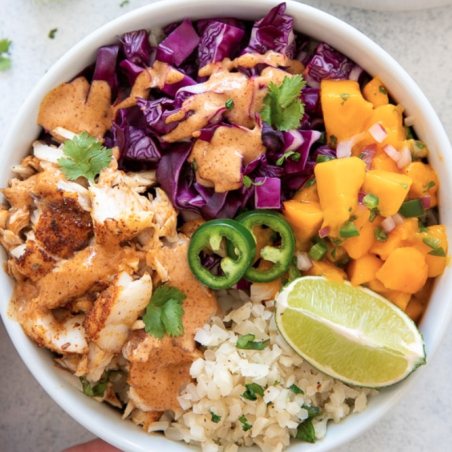 Fish Taco Bowl