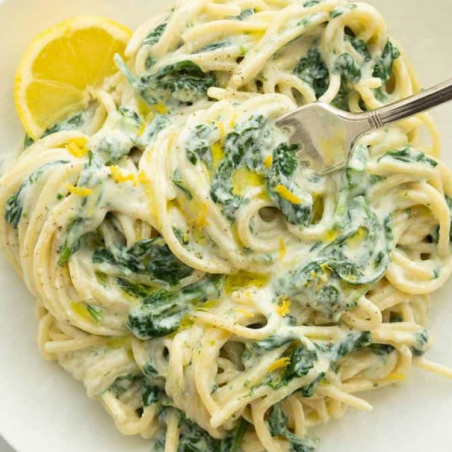 Lemon Ricotta Pasta Side