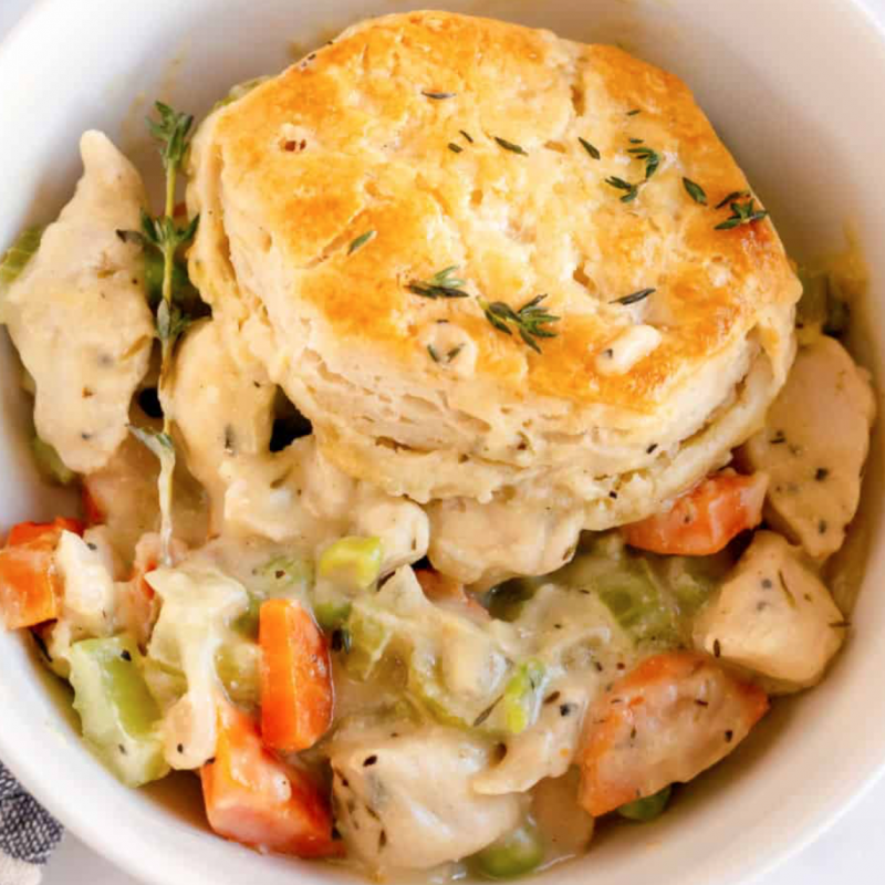 Biscuit Turkey Pot Pie