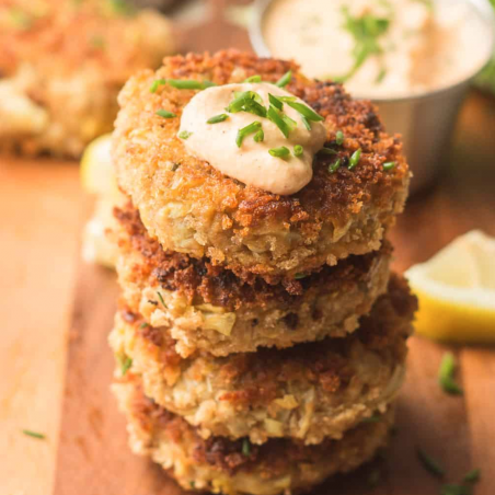 Crispy Salmon Potato Cakes