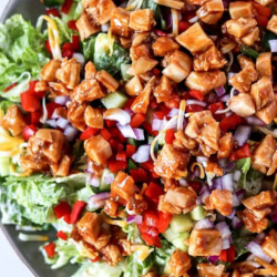 Hot Honey Chicken Salad