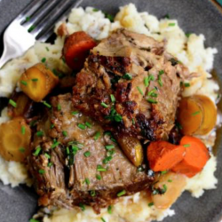 Cider Braised Pork Loin