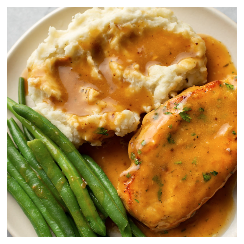 Baked Chicken & Gravy