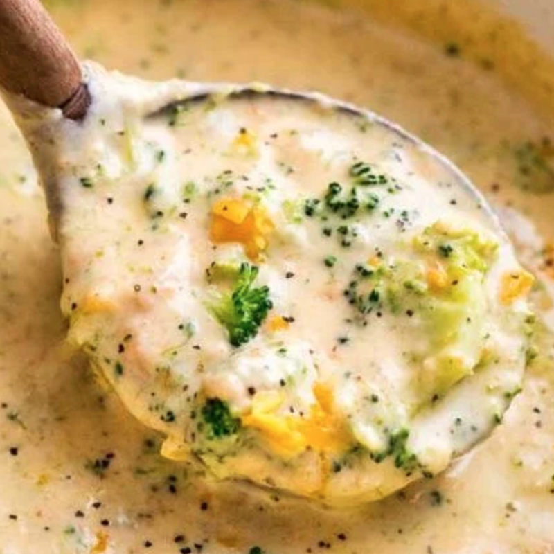 Broccoli + Cheddar Soup