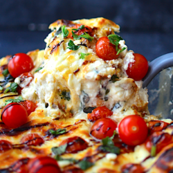 Chicken Caprese Lasagna