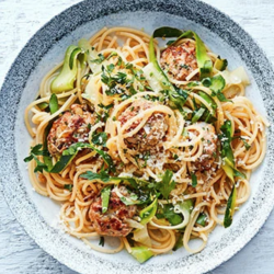 Summer Spaghetti & Meatballs