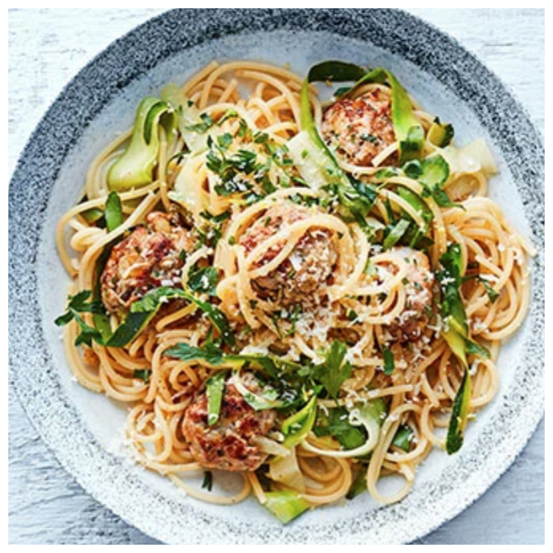 Summer Spaghetti & Meatballs Summer Spaghetti & Meatballs