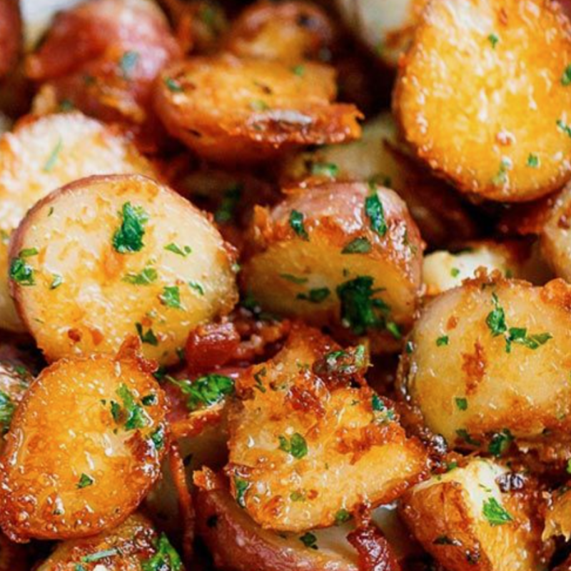 Garlic Parmesan Potatoes Side