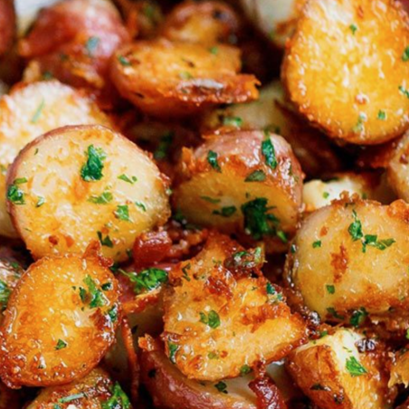Garlic Parmesan Potatoes Side