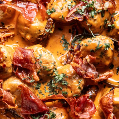 Marry Me Chicken Meatballs Side
