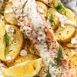 Summer Salmon & Potatoes