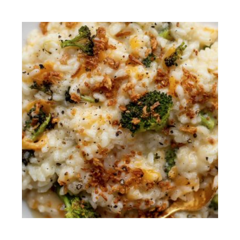 Cheddar & Broccoli Risotto Side