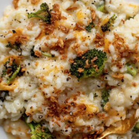 Cheddar & Broccoli Risotto Side