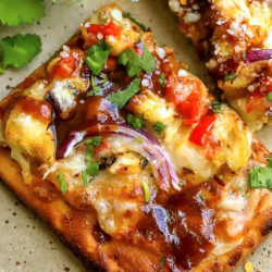 BBQ Chicken Flatbread