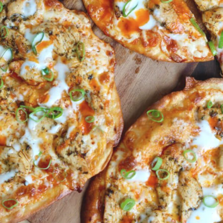 Buffalo Chicken Flatbread