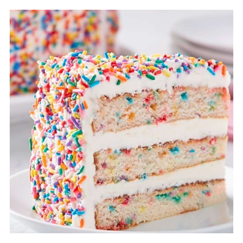 Rainbow Sprinkle Cake