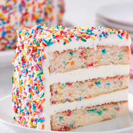 Rainbow Sprinkle Cake