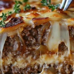 French Onion Meatloaf