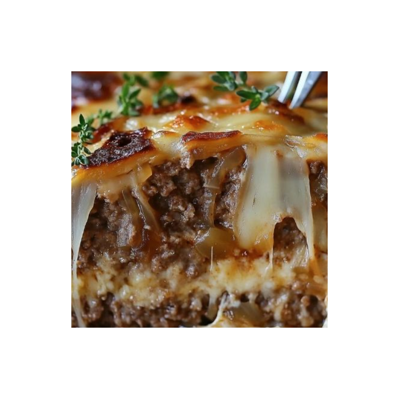 French Onion Meatloaf