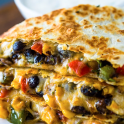 Southwest Veggie Quesadillas
