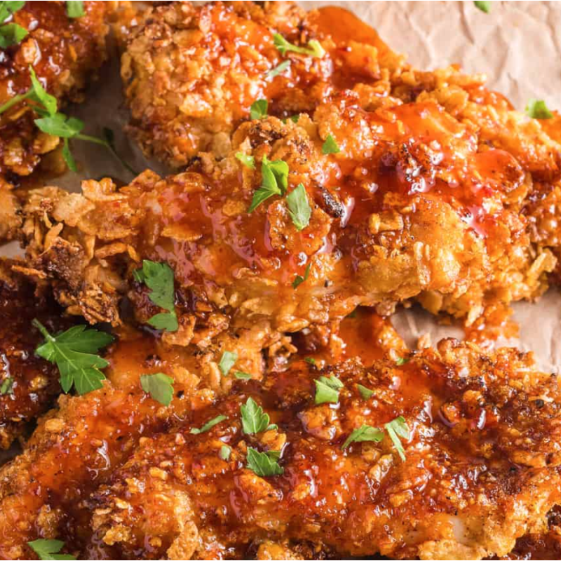 Hot Honey Cornflake Tenders