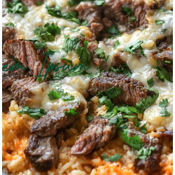 Steak & Queso Rice Bowl