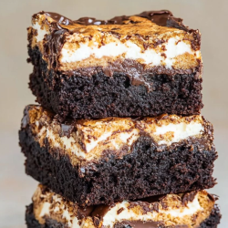 Fluffernutter Brownie
