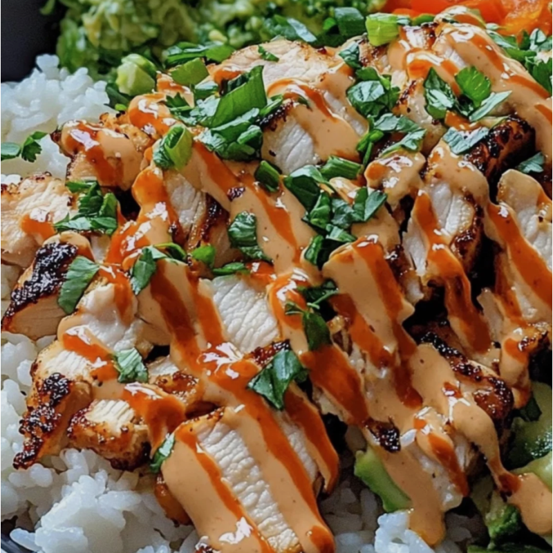 Bang Bang Chicken Bowl