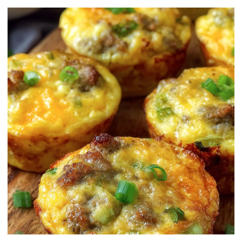 Sausage Cheddar Mini Quiche Sausage Cheddar Mini Quiche