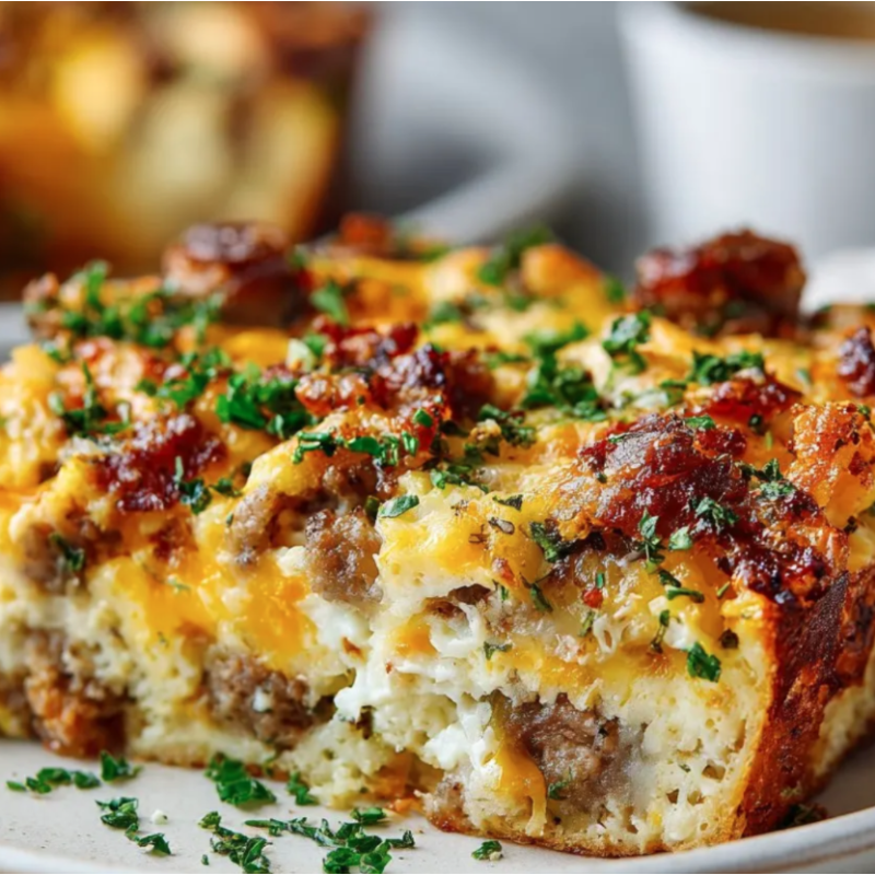 Sunday Brunch Pancake Casserole