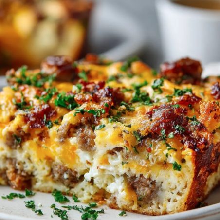 Sunday Brunch Pancake Casserole