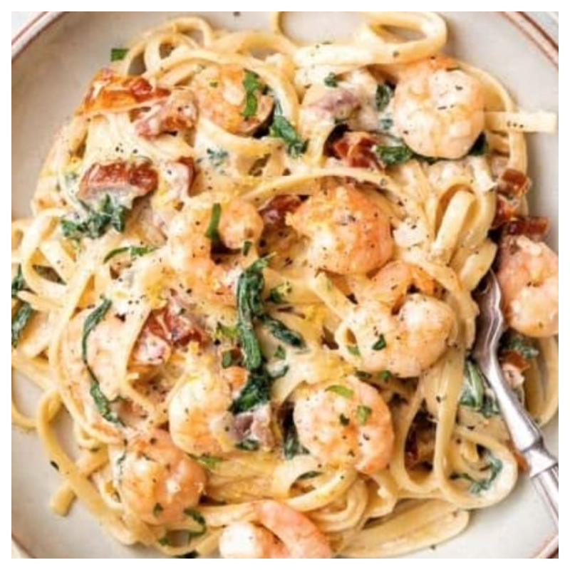 Tuscan Shrimp Linguini
