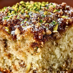 Pistachio Coffee Cake