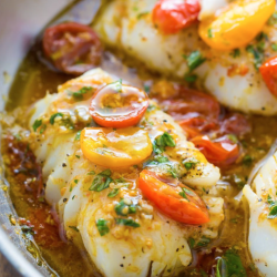 Tomato Basil Cod