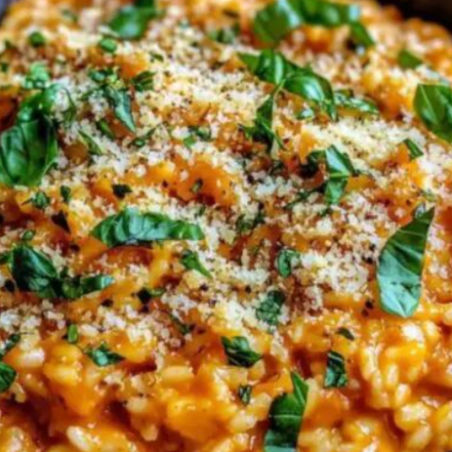 Tomato Cream Risotto Side