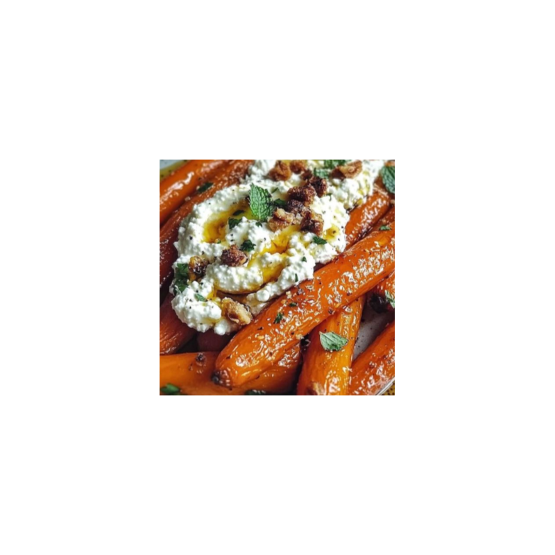 Honey Whipped Ricotta Roasted Carrots