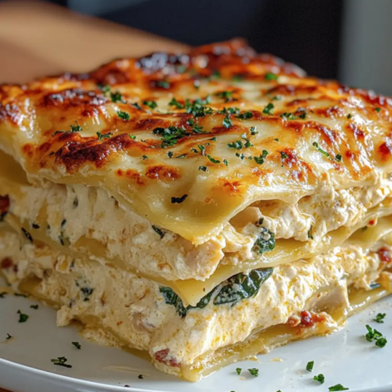 Marry Me Chicken Lasagna