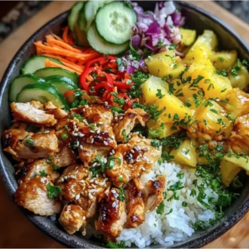 Hawaiian Chicken Bowl