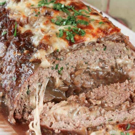 French Onion Meatloaf